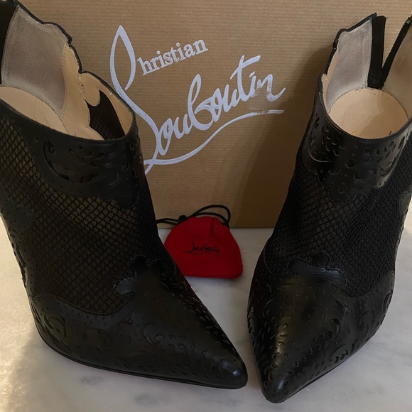 Christian Louboutin black booties - Picture 5 of 7